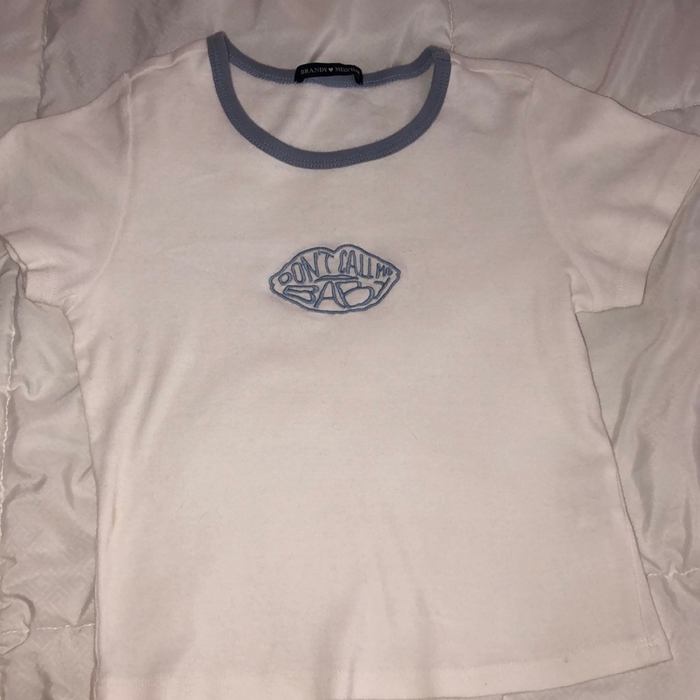 Brandy Melville “Don’t Call Me Baby” shirt